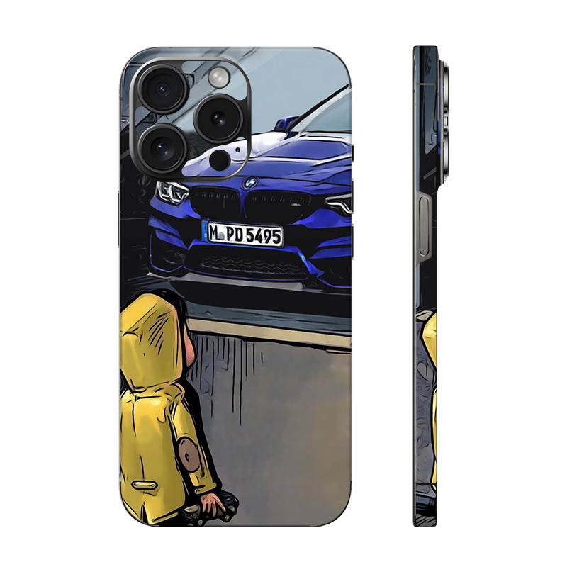 BMW M4 iPhone Skin+Case 398